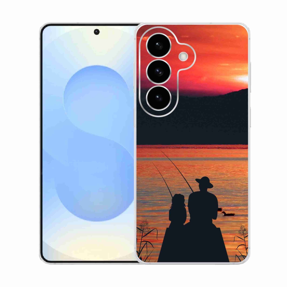 Gelový kryt mmCase na Samsung Galaxy S26  - rybaření 3