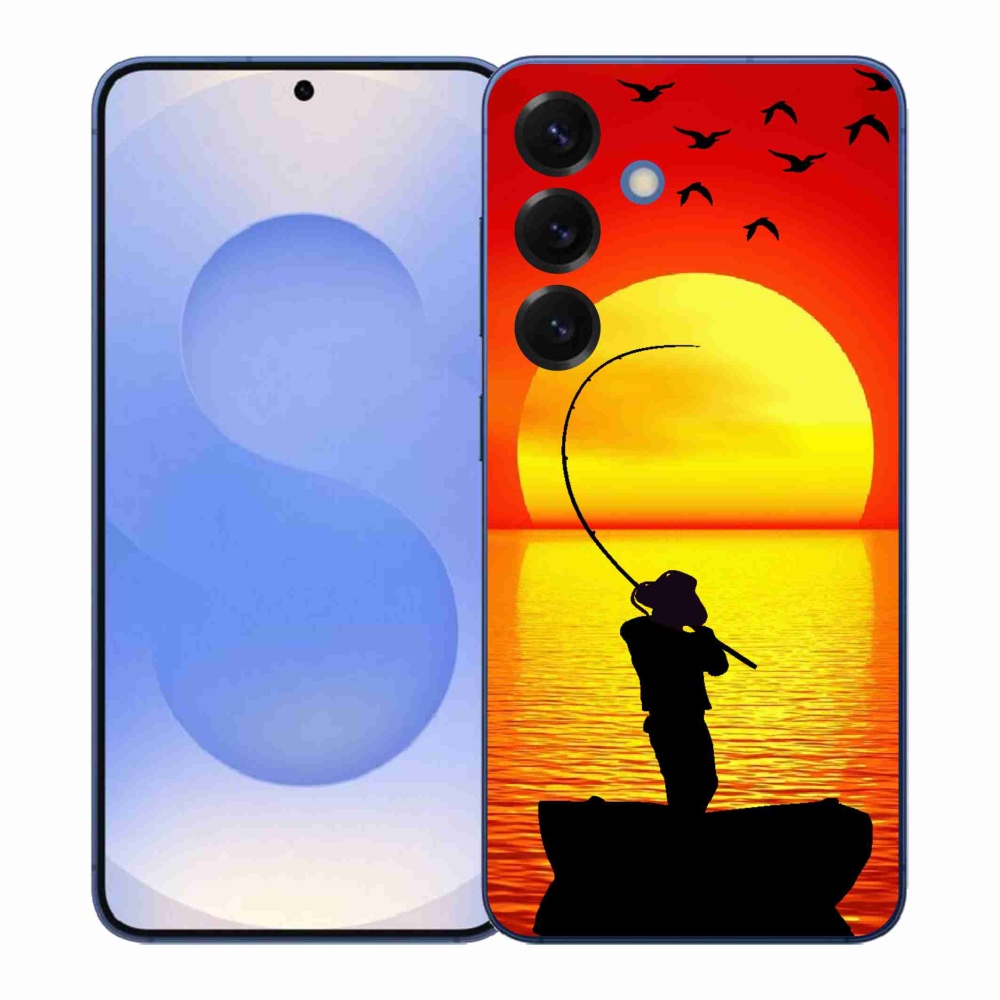 Gelový kryt mmCase na Samsung Galaxy S26+ - rybaření