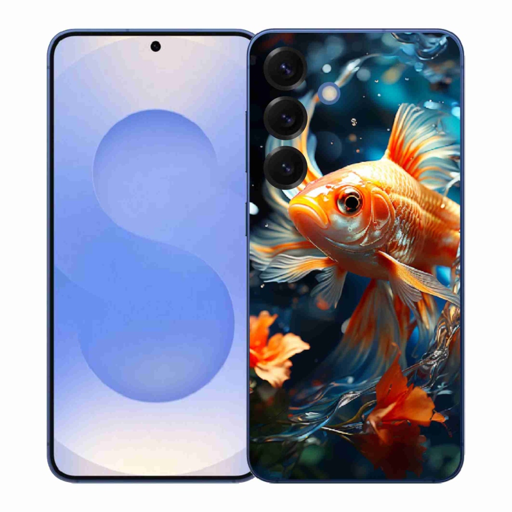 Gelový kryt mmCase na Samsung Galaxy S26+ - rybka