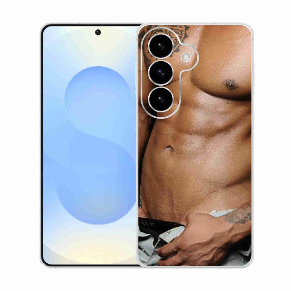 Gelový kryt mmCase na Samsung Galaxy S26  - sexy muž