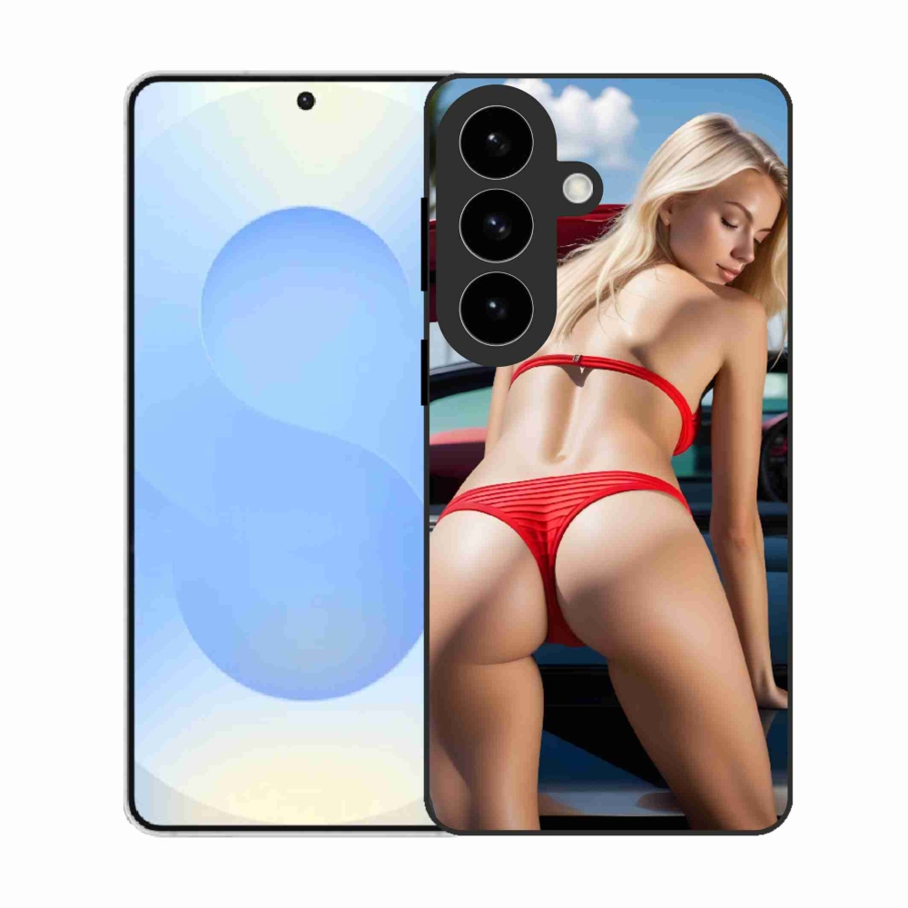 Gelový kryt mmCase na Samsung Galaxy S26 - sexy žena 2