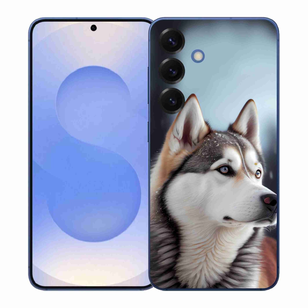 Gelový kryt mmCase na Samsung Galaxy S26+ - sibiřský husky