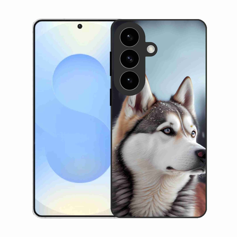 Gelový kryt mmCase na Samsung Galaxy S26 - sibiřský husky