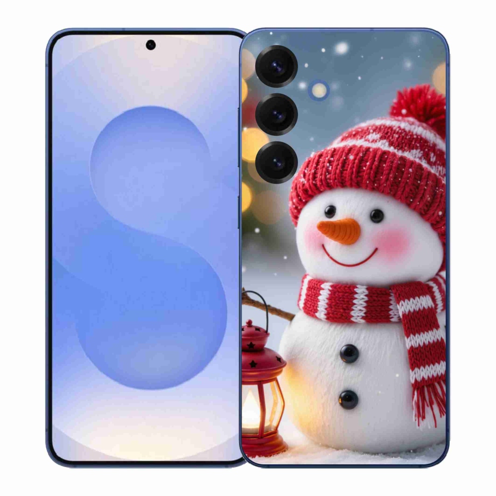 Gelový kryt mmCase na Samsung Galaxy S26+ - sněhulák 2