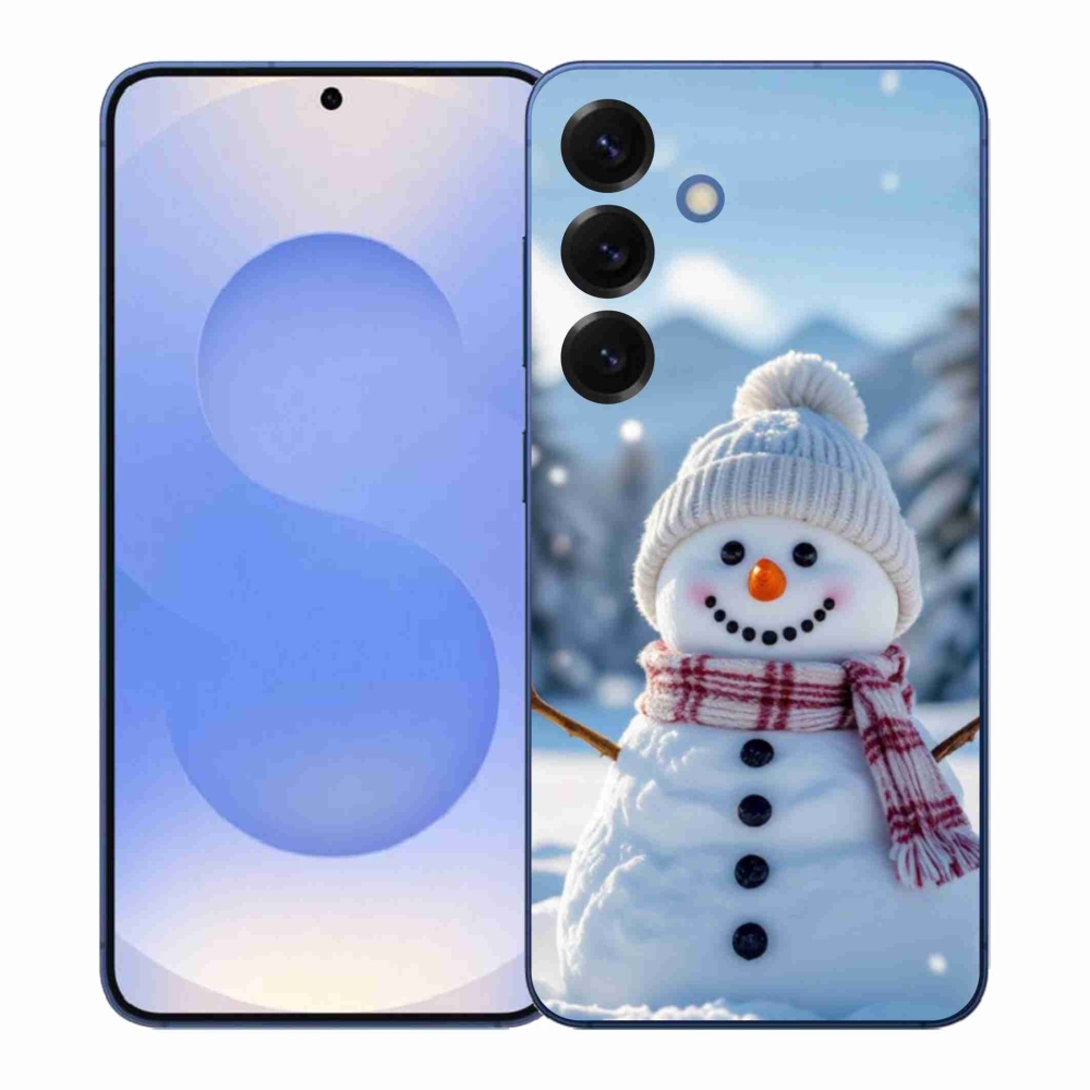Gelový kryt mmCase na Samsung Galaxy S26+ - sněhulák 3