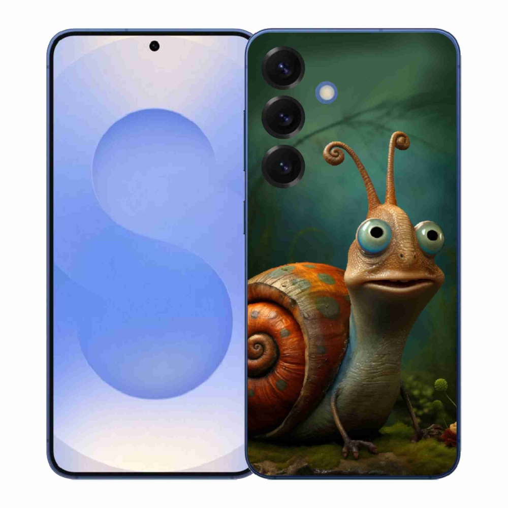 Gelový kryt mmCase na Samsung Galaxy S26+ - šnek