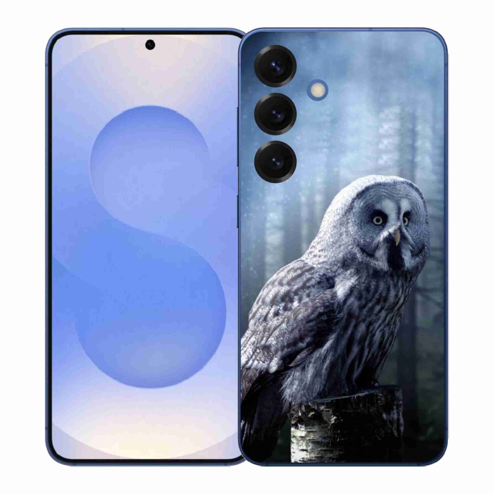 Gelový kryt mmCase na Samsung Galaxy S26+ - sova