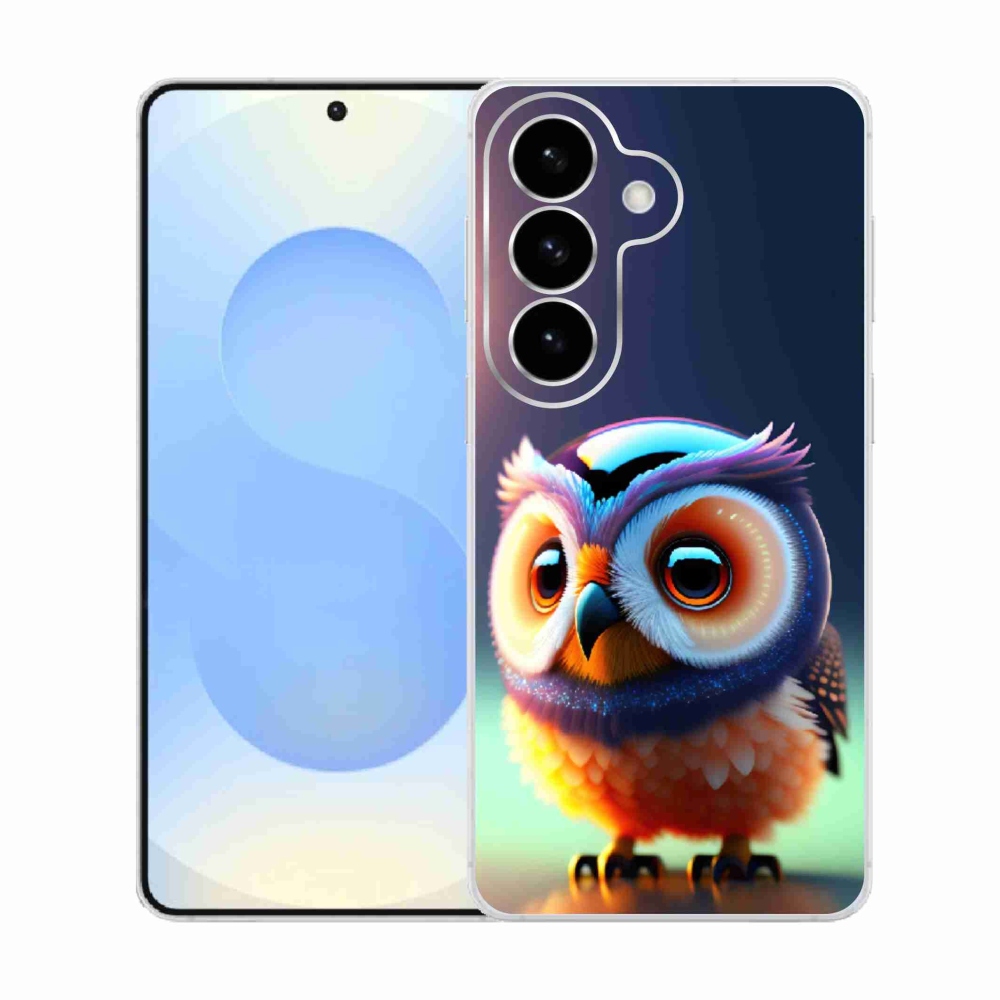 Gelový kryt mmCase na Samsung Galaxy S26  - sovička