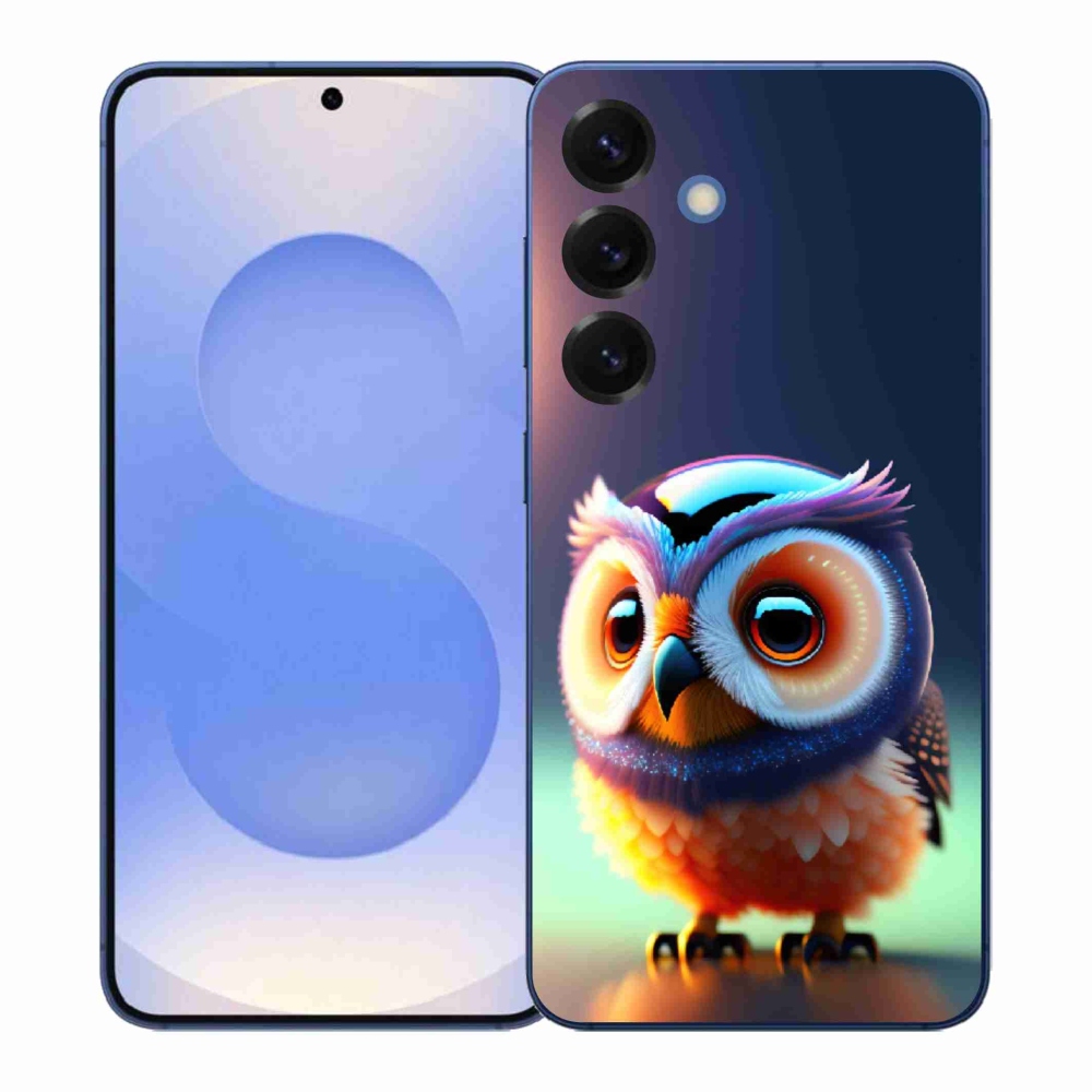 Gelový kryt mmCase na Samsung Galaxy S26+ - sovička