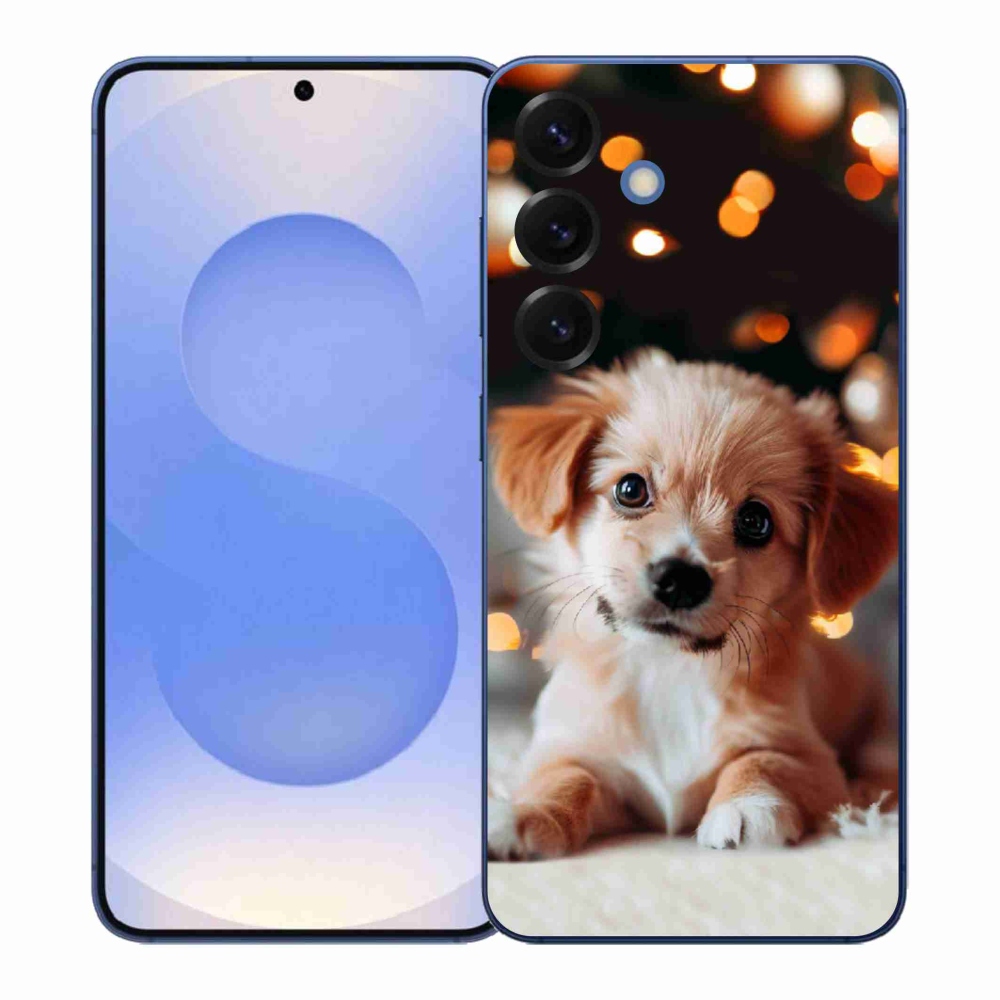 Gelový kryt mmCase na Samsung Galaxy S26+ - štěňátko