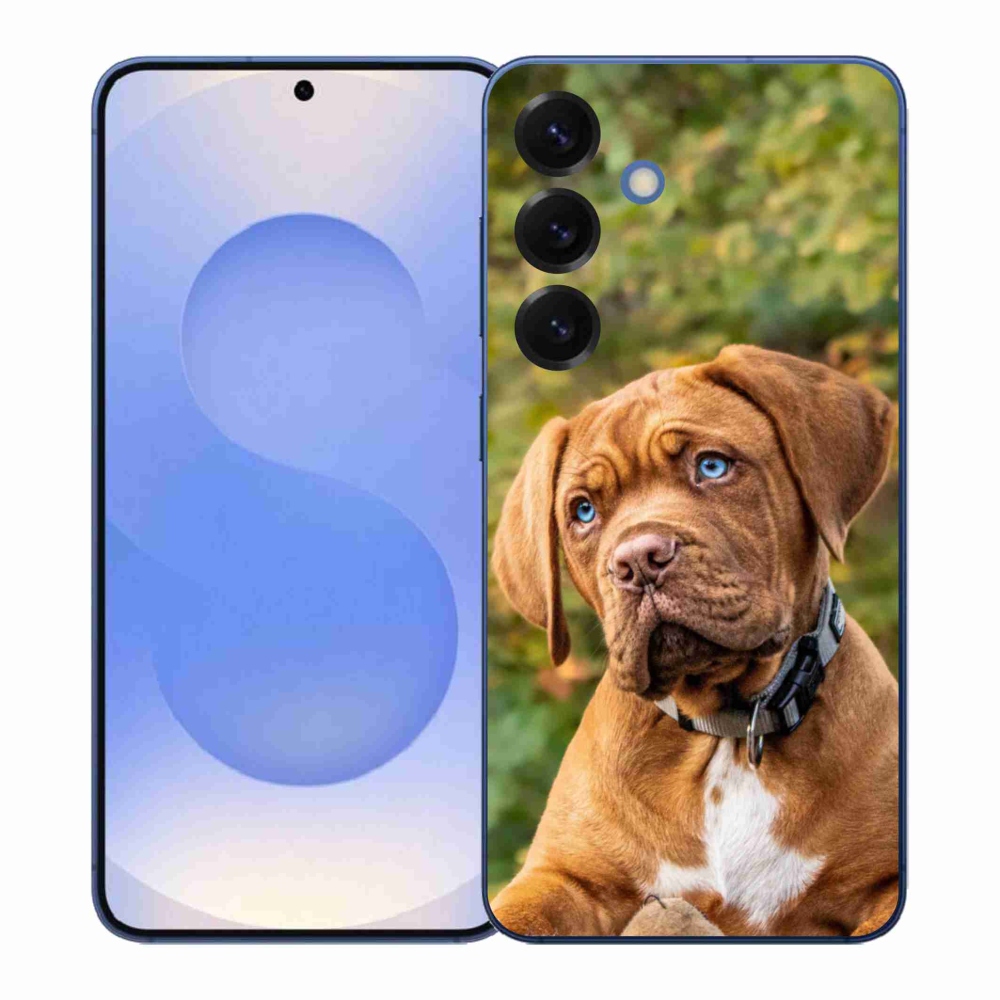 Gelový kryt mmCase na Samsung Galaxy S26+ - štěně 