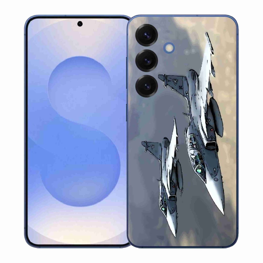 Gelový kryt mmCase na Samsung Galaxy S26+ - stíhačky