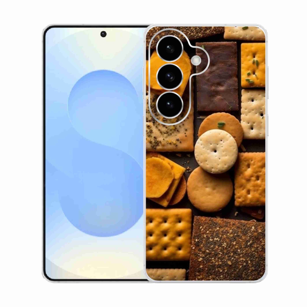 Gelový kryt mmCase na Samsung Galaxy S26  - sušenky