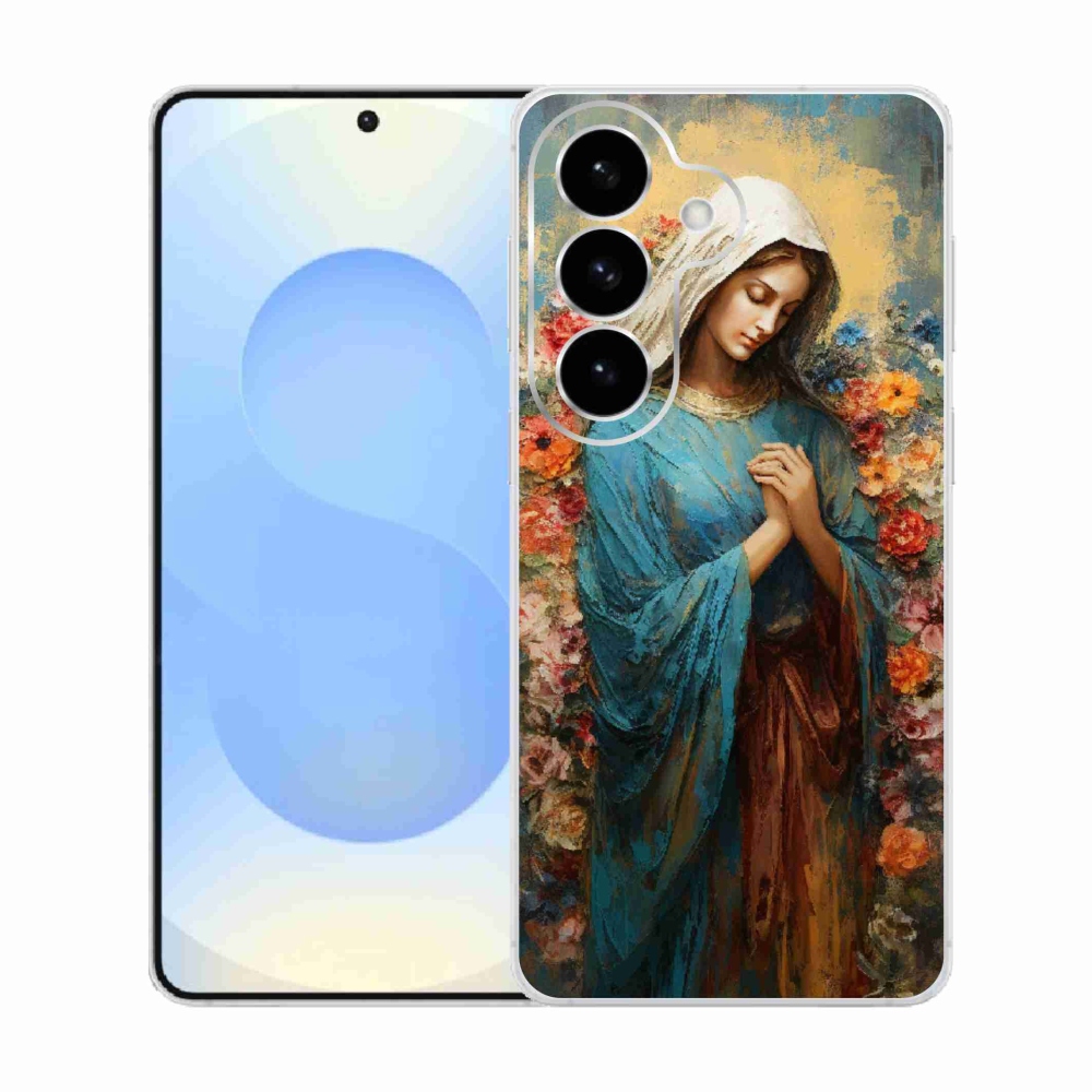 Gelový kryt mmCase na Samsung Galaxy S26  - svatá žena