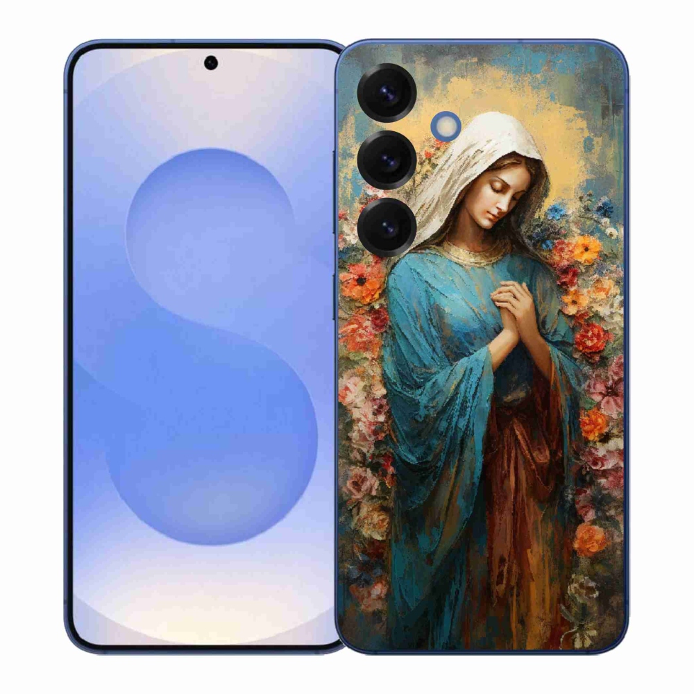 Gelový kryt mmCase na Samsung Galaxy S26+ - svatá žena