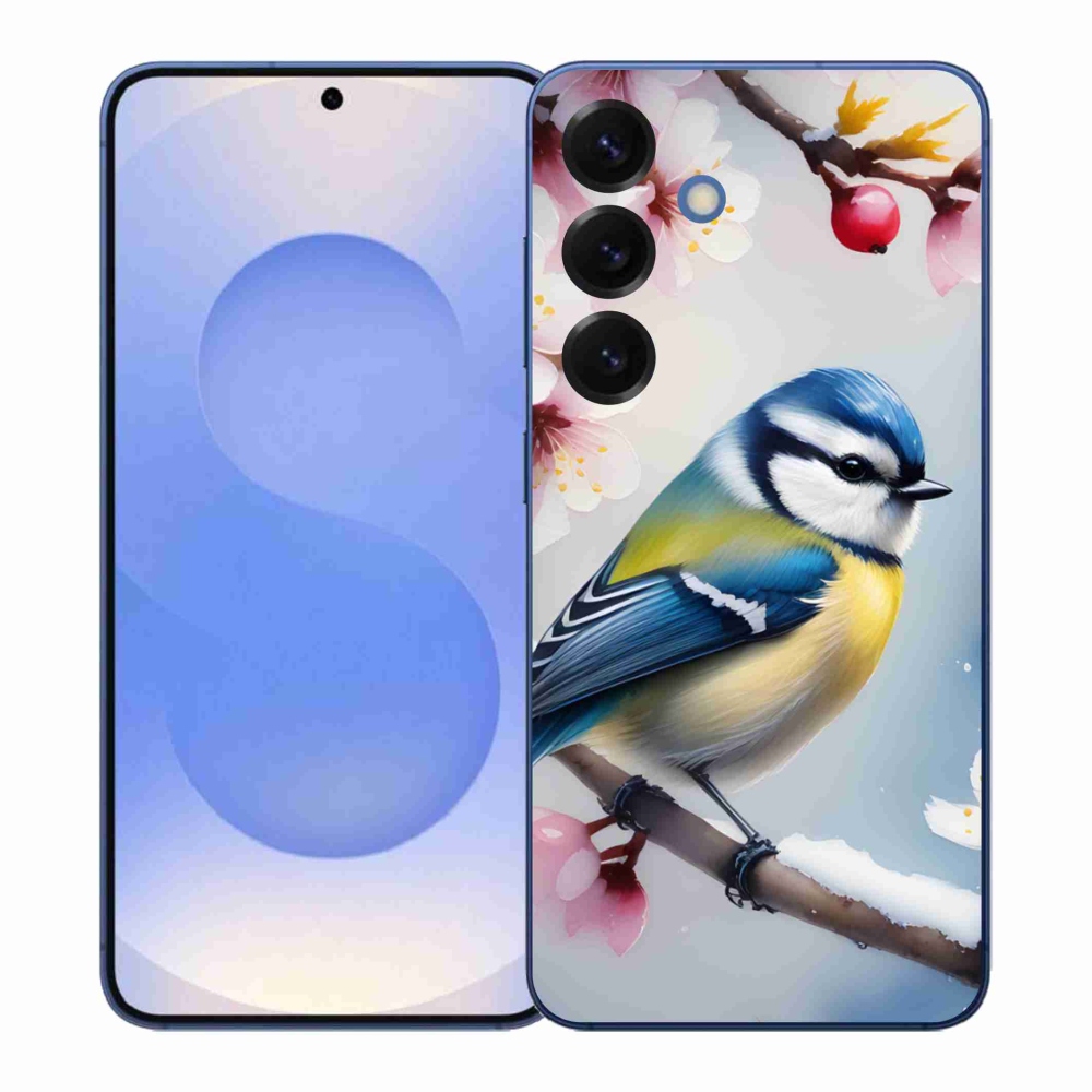 Gelový kryt mmCase na Samsung Galaxy S26+ - sýkorka