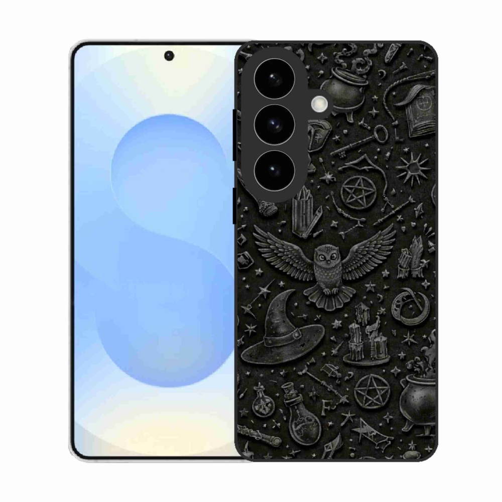 Gelový kryt mmCase na Samsung Galaxy S26 - tmavý magický svět