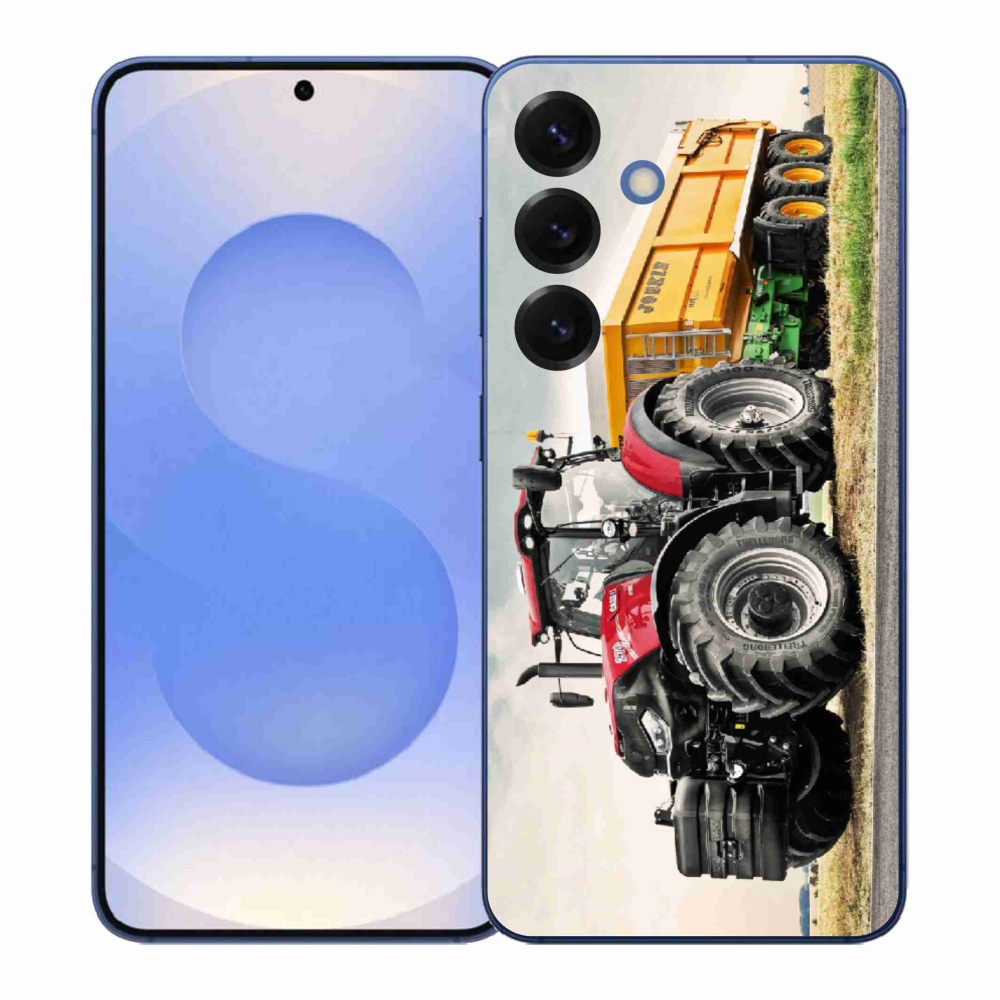 Gelový kryt mmCase na Samsung Galaxy S26+ - traktor 3