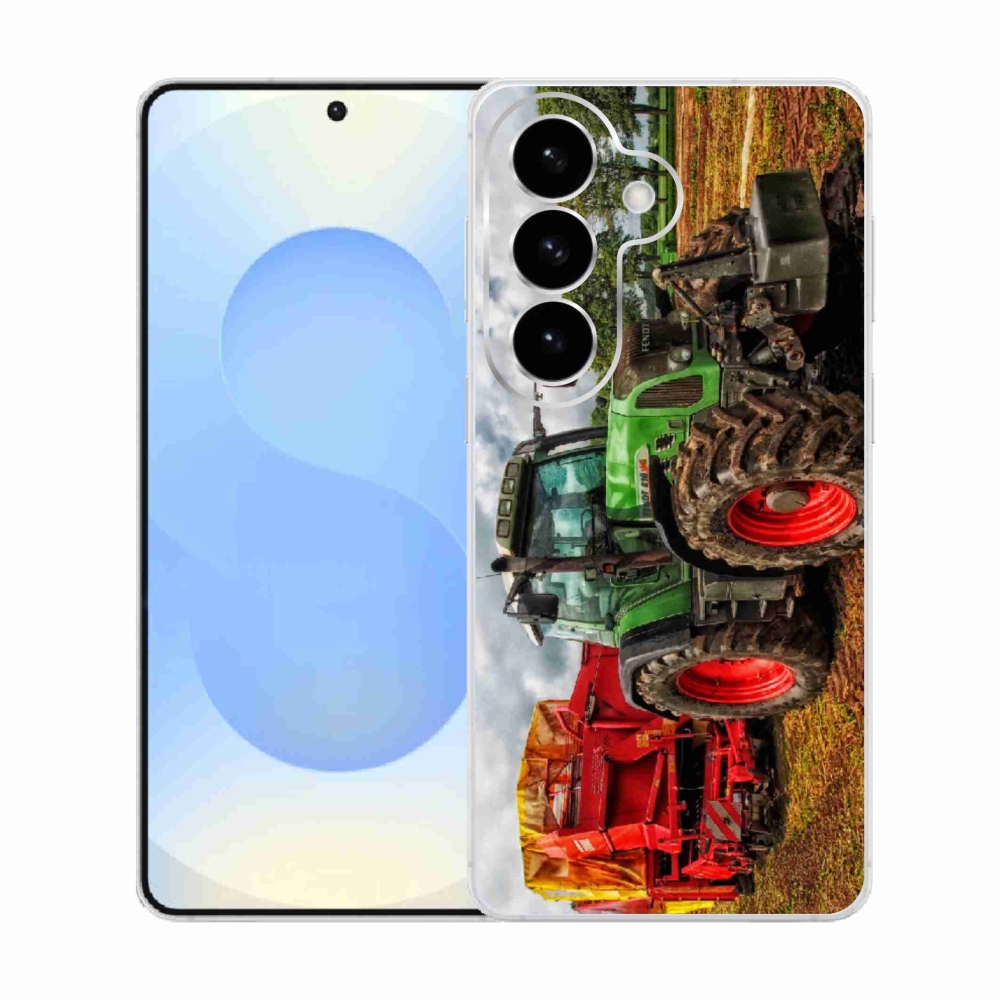 Gelový kryt mmCase na Samsung Galaxy S26  - traktor 4