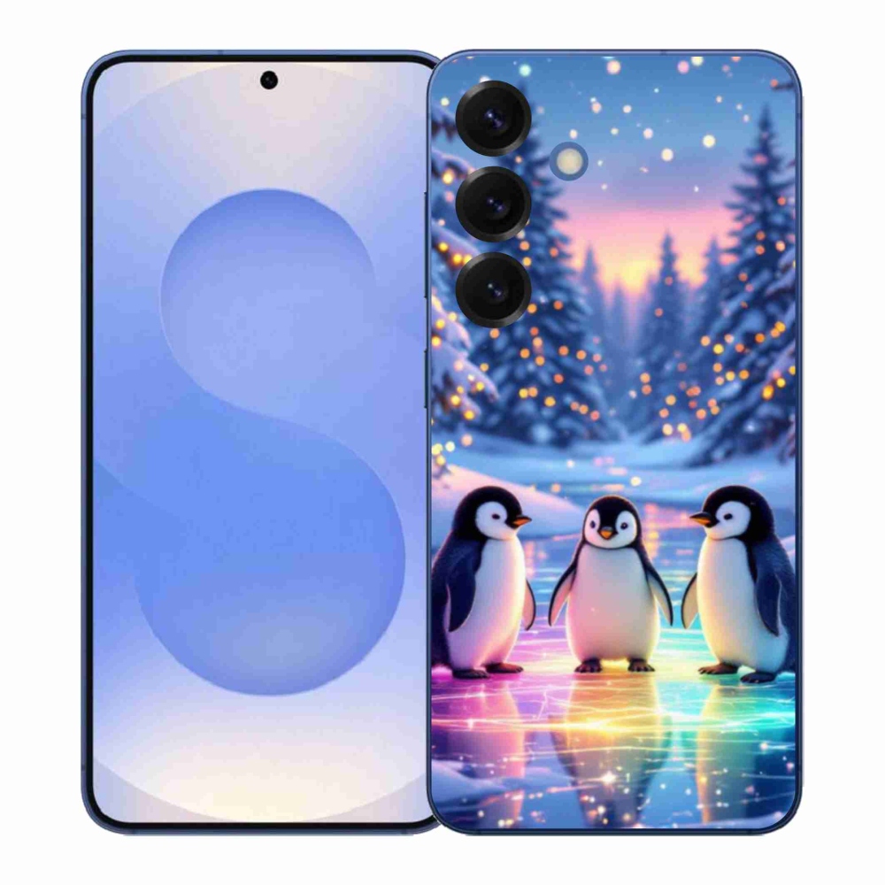 Gelový kryt mmCase na Samsung Galaxy S26+ - tučnáci