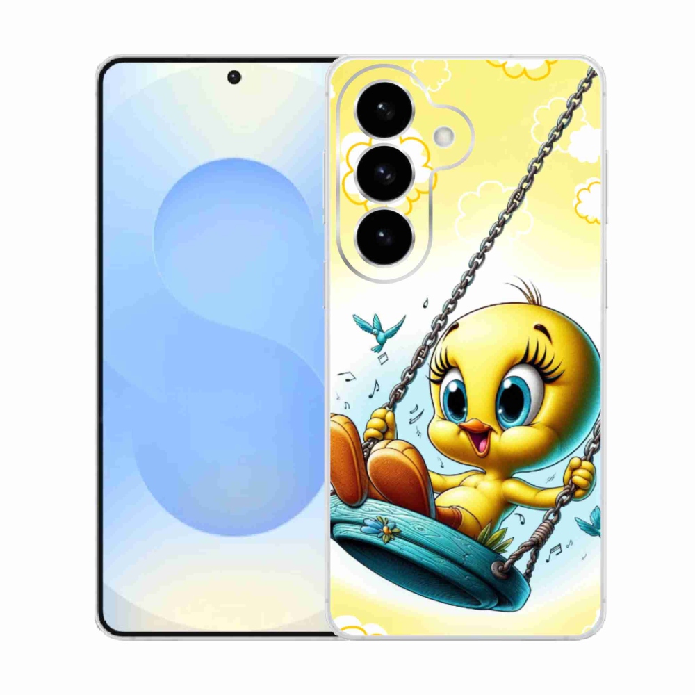 Gelový kryt mmCase na Samsung Galaxy S26  - tweety
