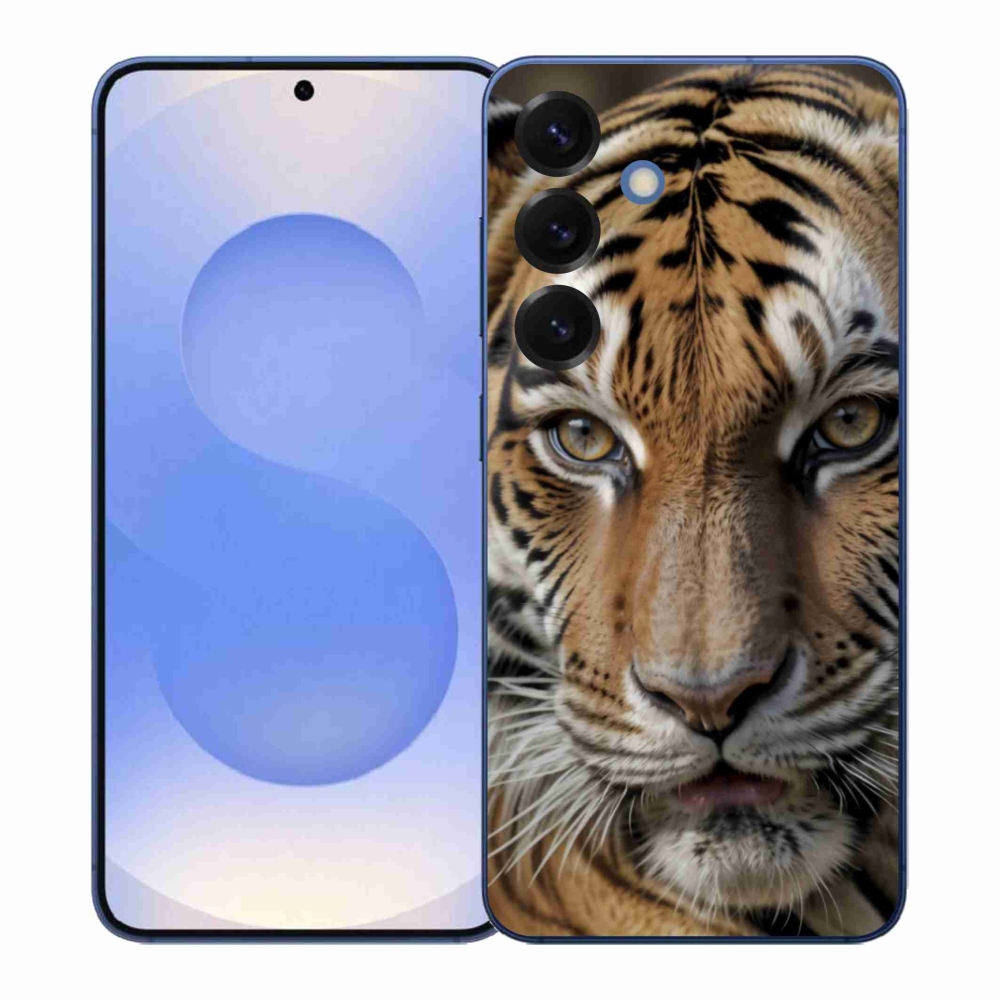 Gelový kryt mmCase na Samsung Galaxy S26+ - tygří pohled