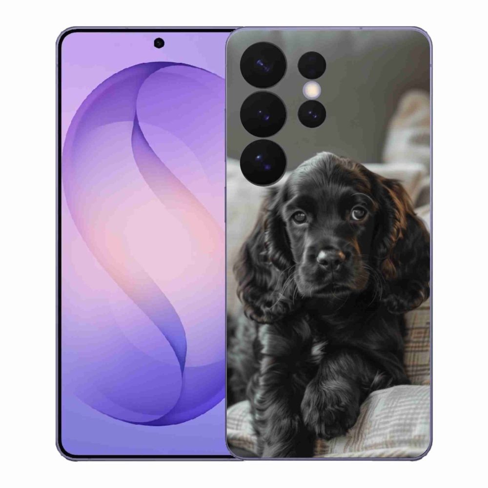 Gelový kryt mmCase na Samsung Galaxy S26 Ultra - anglický kokršpaněl