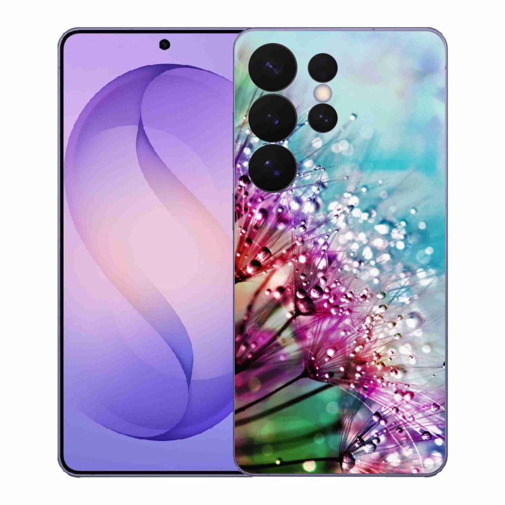 Gelový kryt mmCase na Samsung Galaxy S26 Ultra - barevné květy