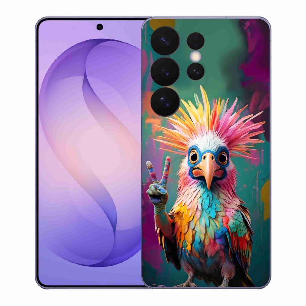 Gelový kryt mmCase na Samsung Galaxy S26 Ultra - barevný rebel