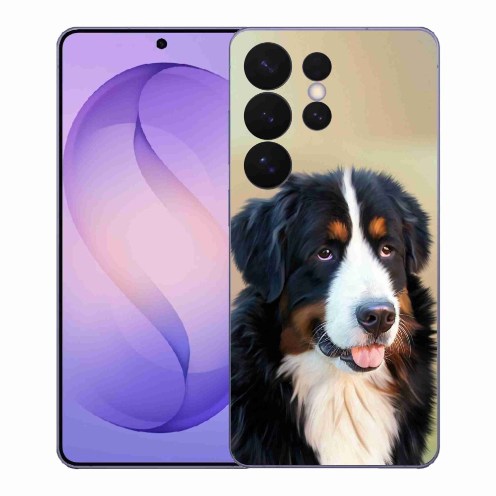 Gelový kryt mmCase na Samsung Galaxy S26 Ultra - bernský salašnický pes