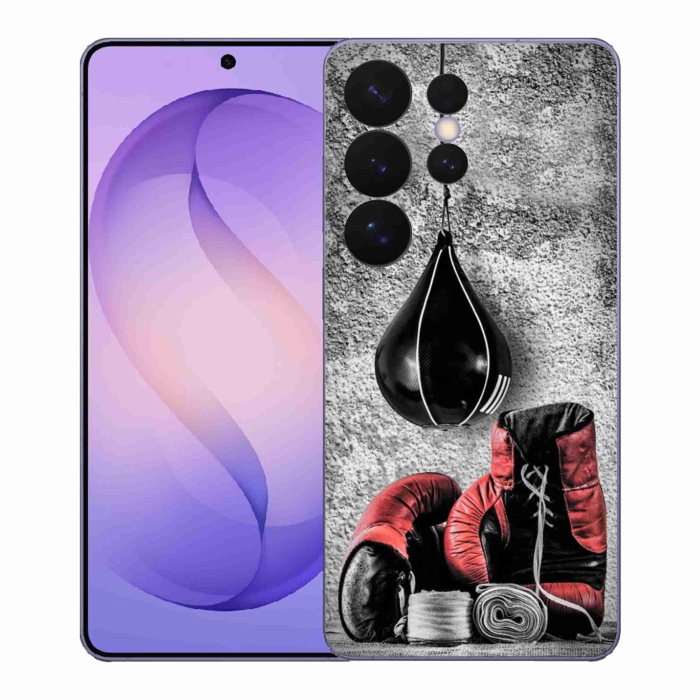 Gelový kryt mmCase na Samsung Galaxy S26 Ultra - boxovací pytel a rukavice