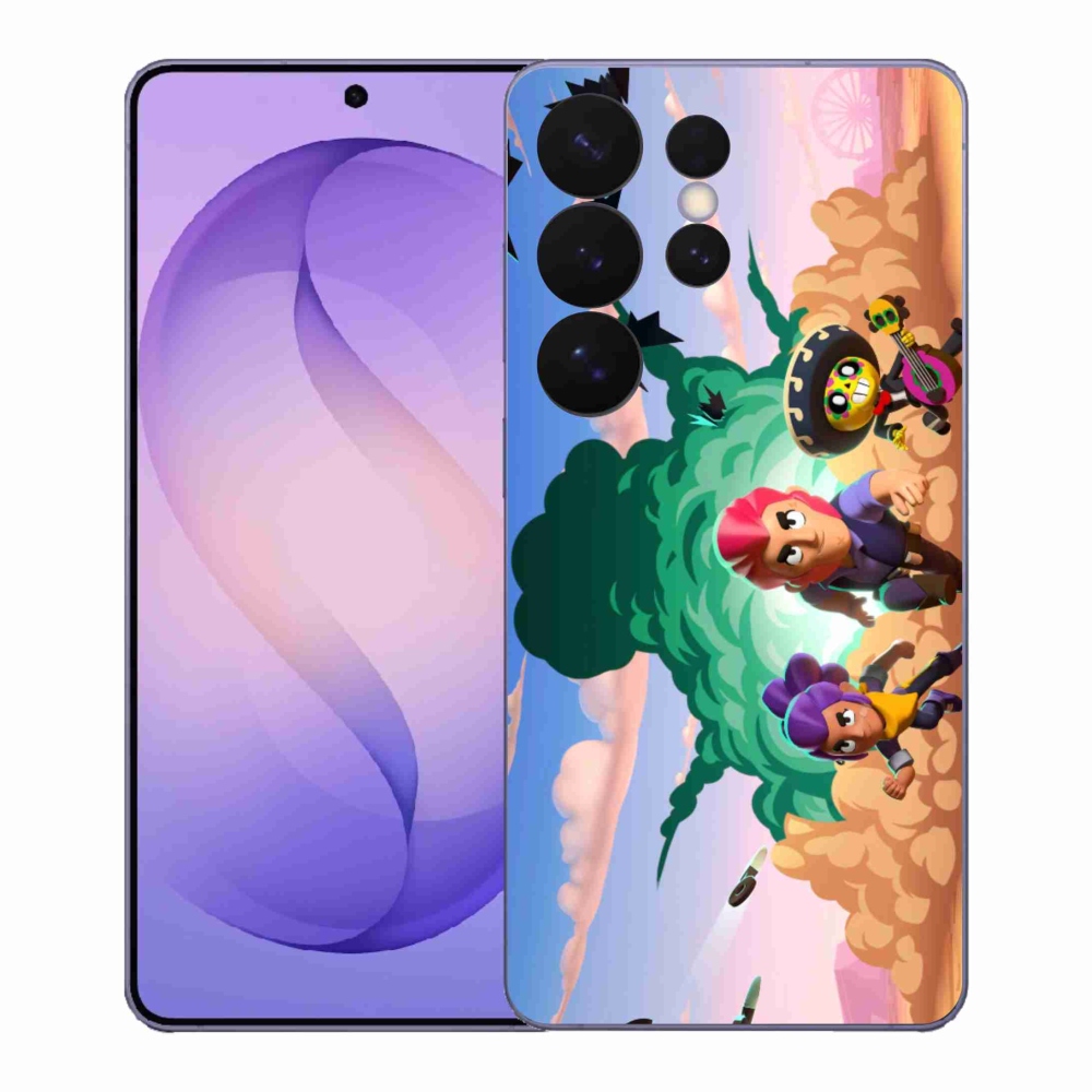 Gelový kryt mmCase na Samsung Galaxy S26 Ultra - brawl stars