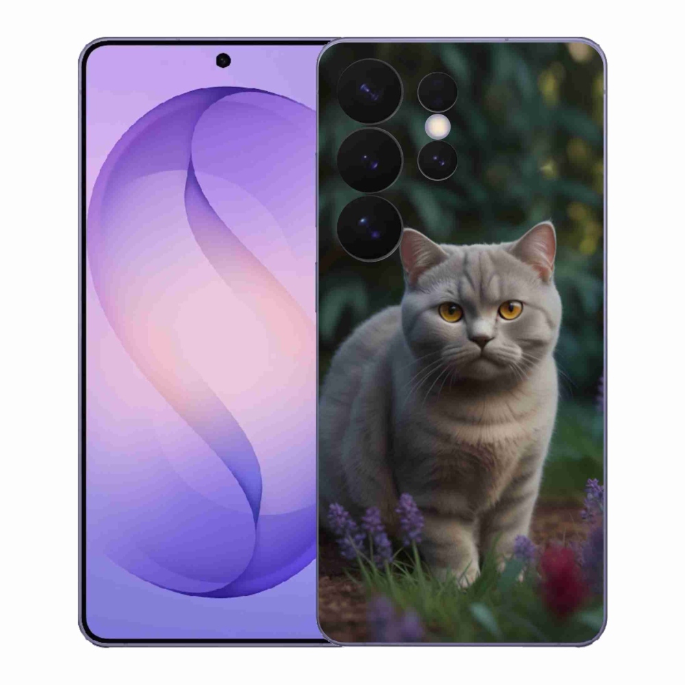 Gelový kryt mmCase na Samsung Galaxy S26 Ultra - britská kočka