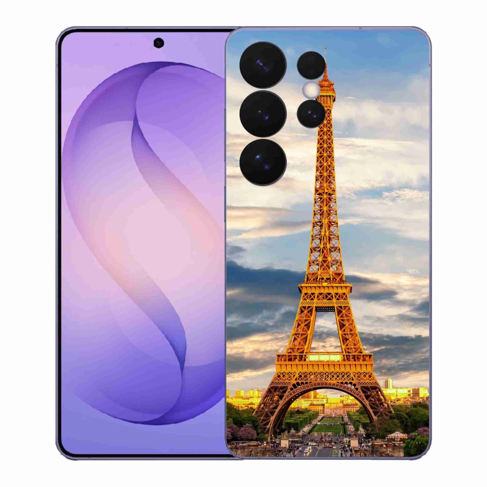 Gelový kryt mmCase na Samsung Galaxy S26 Ultra - eiffelova věž 3