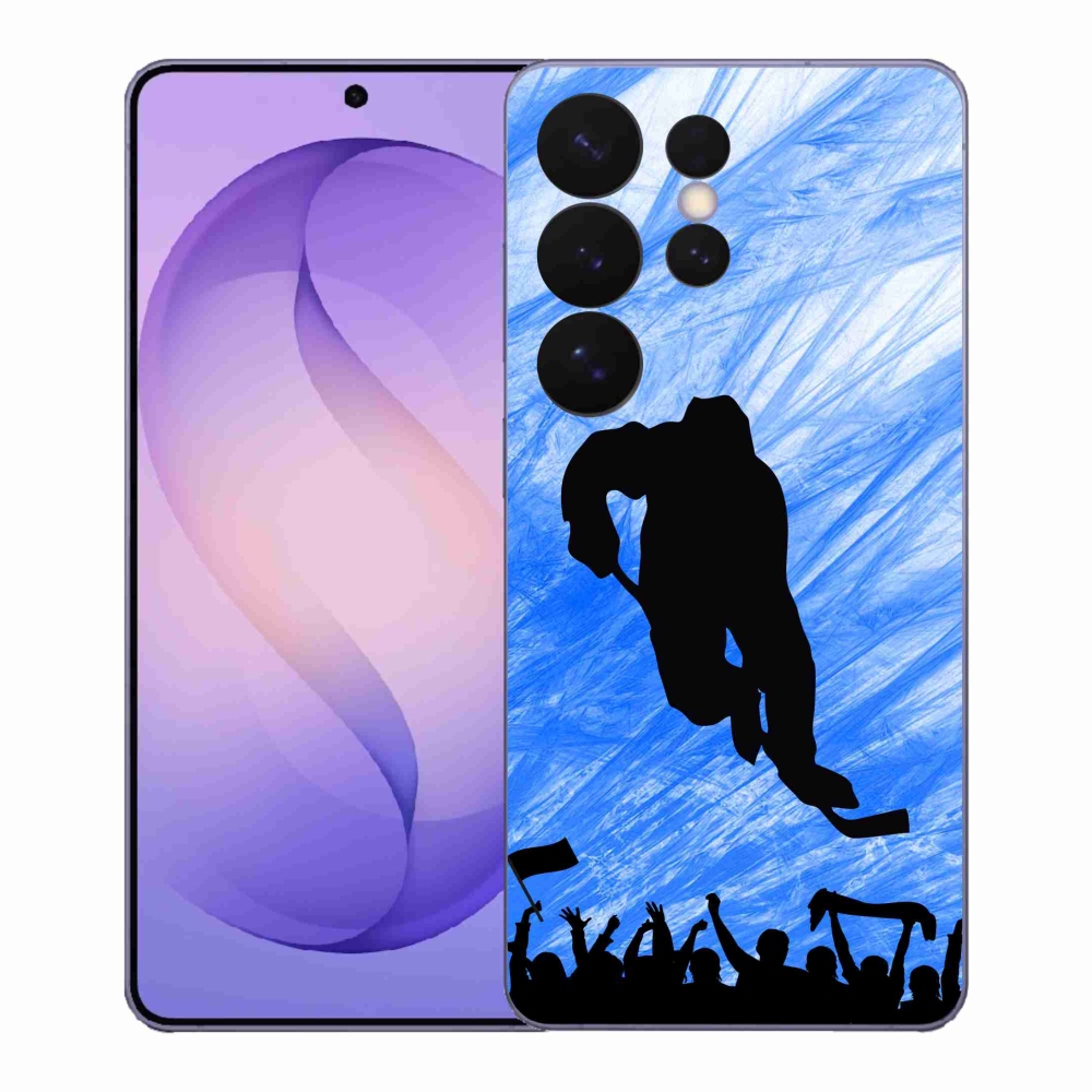 Gelový kryt mmCase na Samsung Galaxy S26 Ultra - hokejový hráč