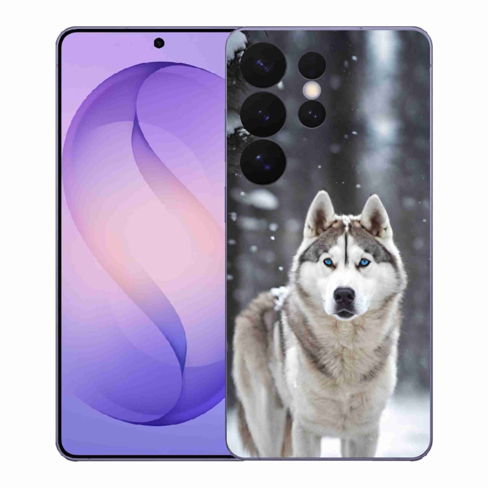 Gelový kryt mmCase na Samsung Galaxy S26 Ultra - husky 2