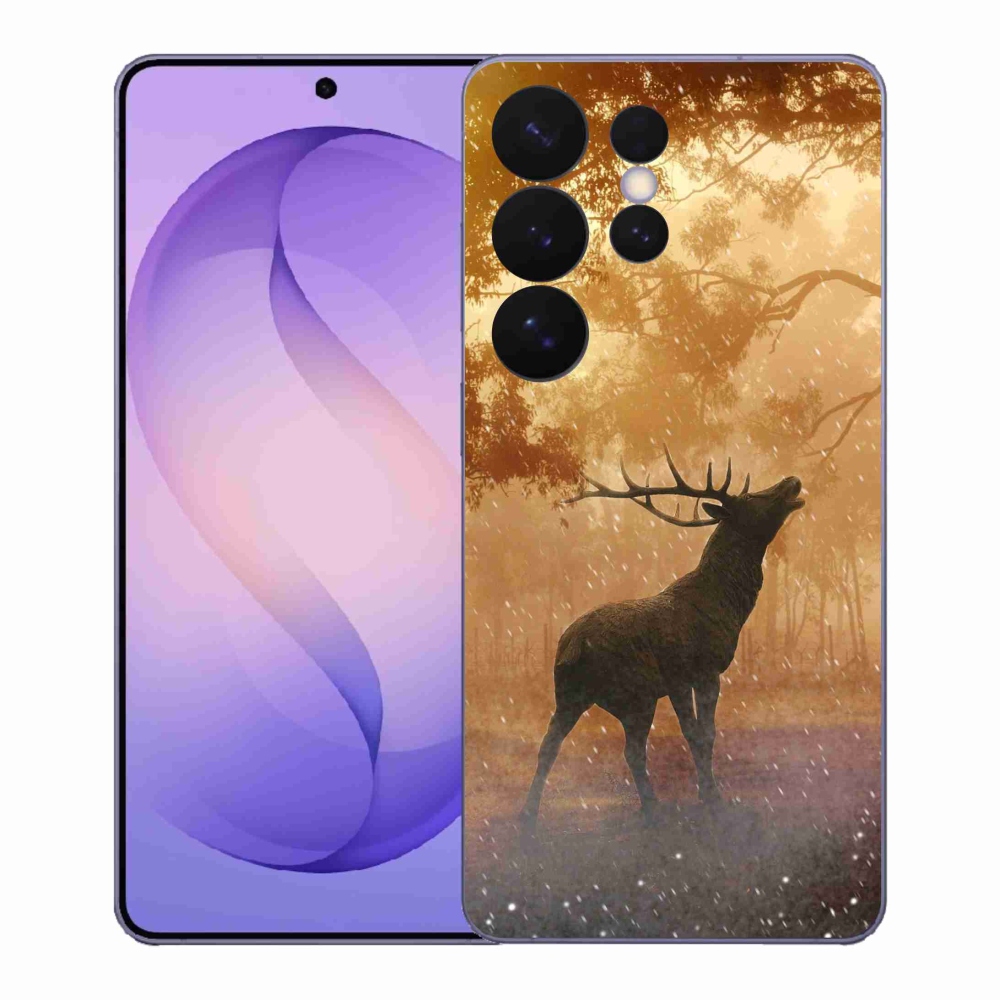 Gelový kryt mmCase na Samsung Galaxy S26 Ultra - jelen v říji