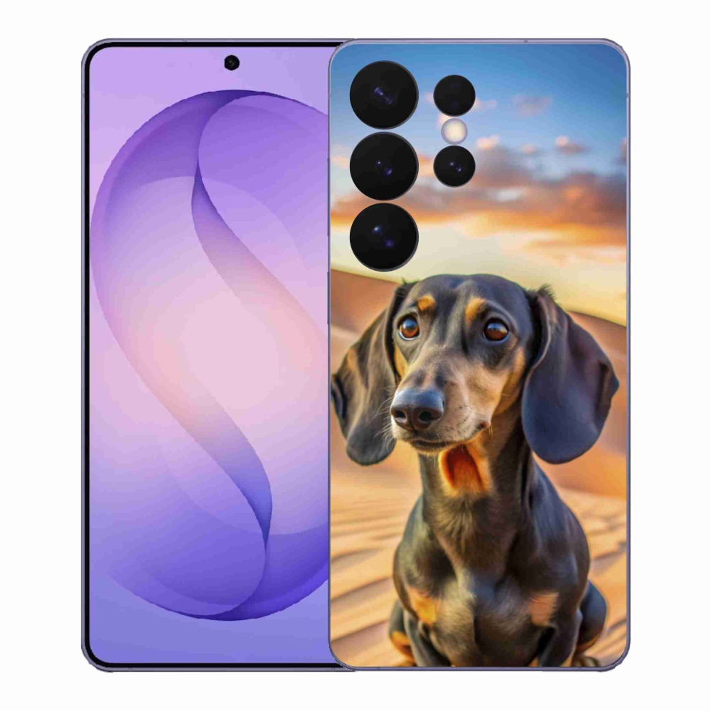 Gelový kryt mmCase na Samsung Galaxy S26 Ultra - jezevčík 3 