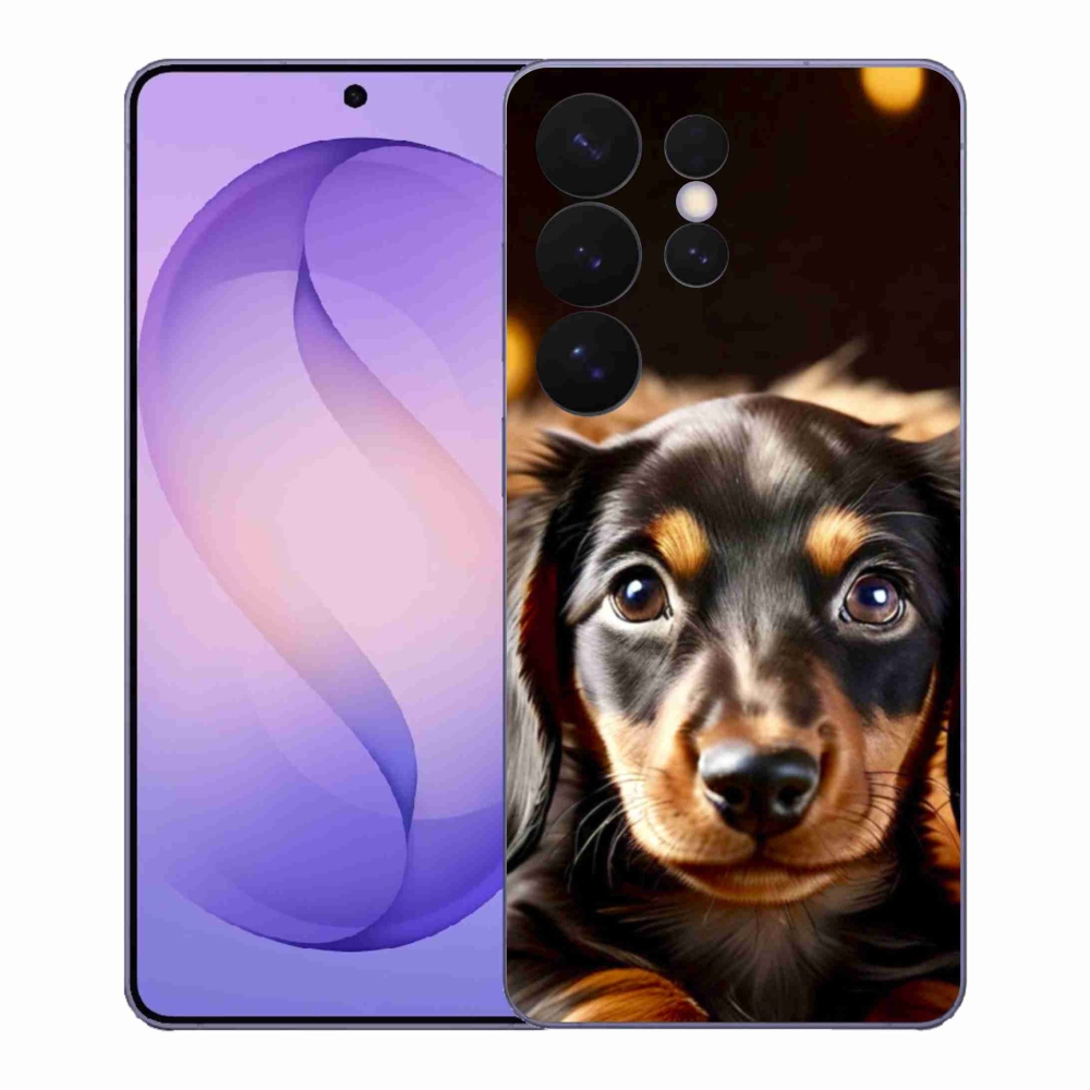 Gelový kryt mmCase na Samsung Galaxy S26 Ultra - jezevčík