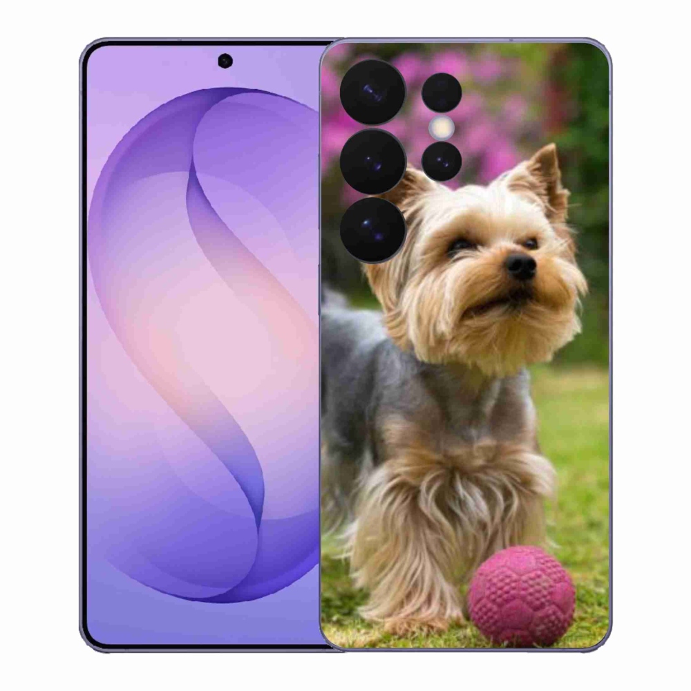 Gelový kryt mmCase na Samsung Galaxy S26 Ultra - jorkšír 4