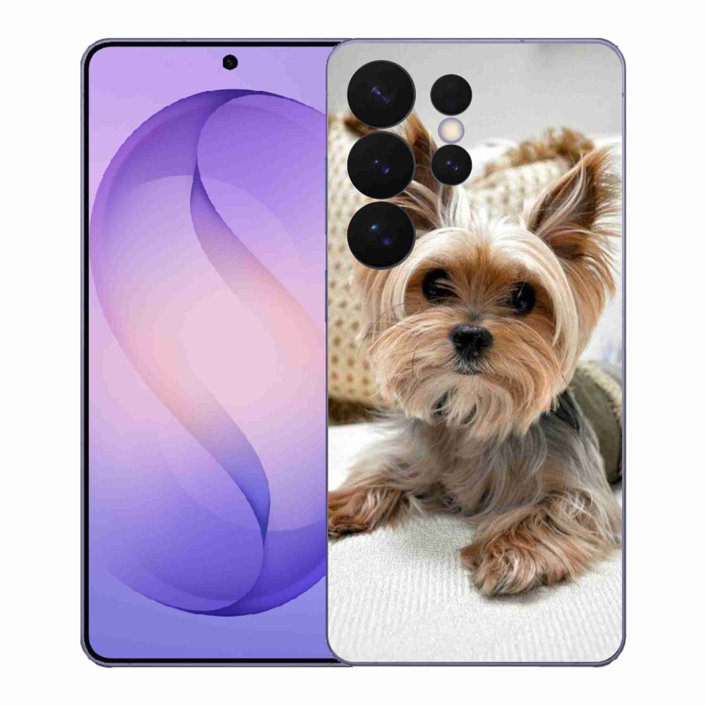 Gelový kryt mmCase na Samsung Galaxy S26 Ultra - jorkšír 5