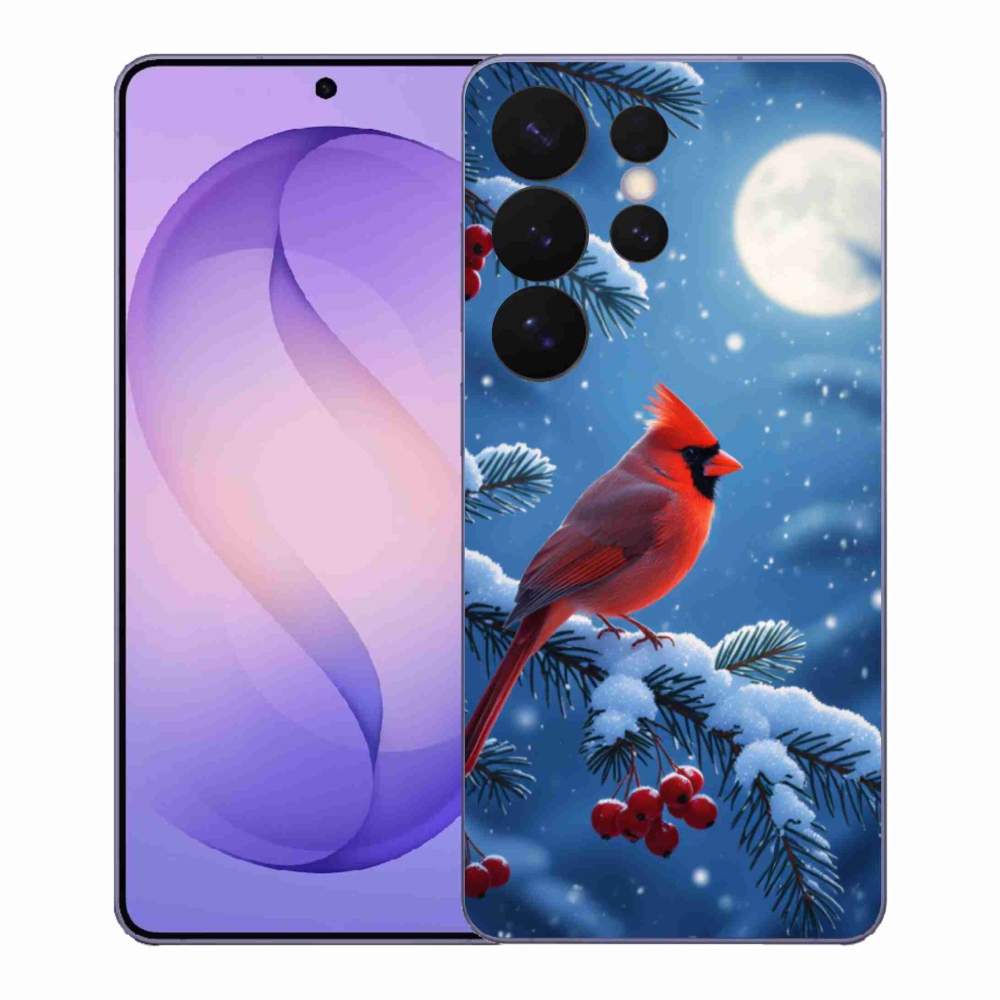 Gelový kryt mmCase na Samsung Galaxy S26 Ultra - kardinál červený