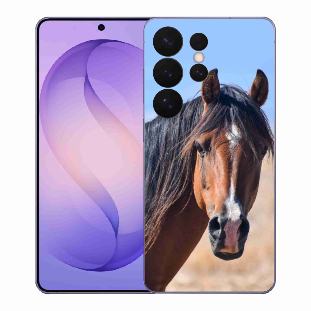 Gelový kryt mmCase na Samsung Galaxy S26 Ultra - klidný kůň