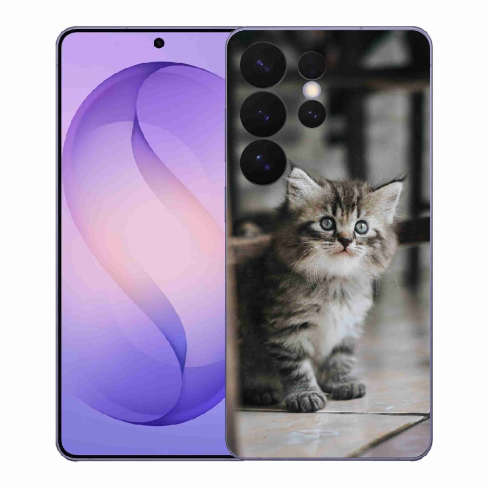Gelový kryt mmCase na Samsung Galaxy S26 Ultra - koťátko