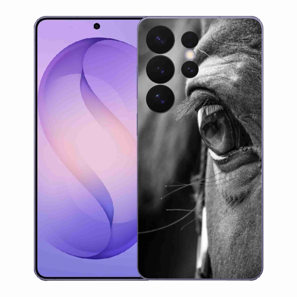 Gelový kryt mmCase na Samsung Galaxy S26 Ultra - koňský pohled