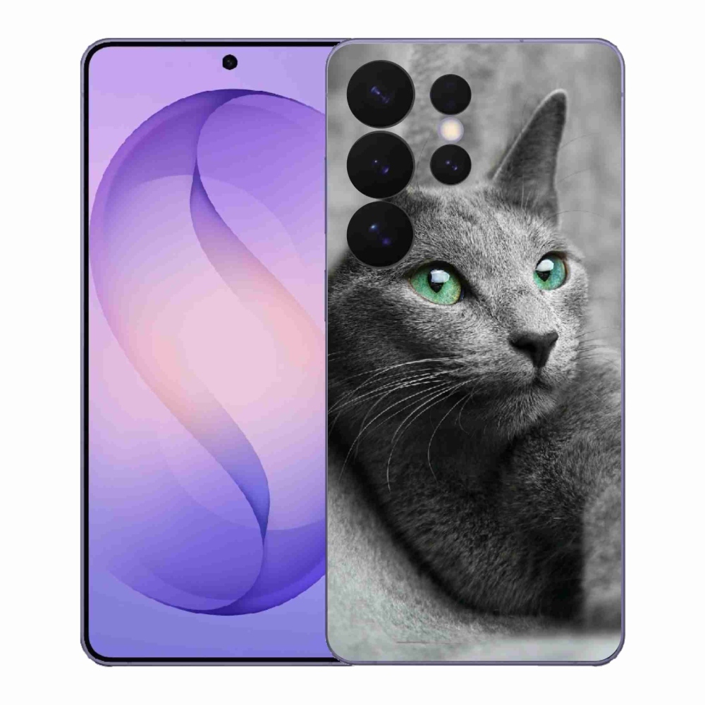 Gelový kryt mmCase na Samsung Galaxy S26 Ultra - kočka 2