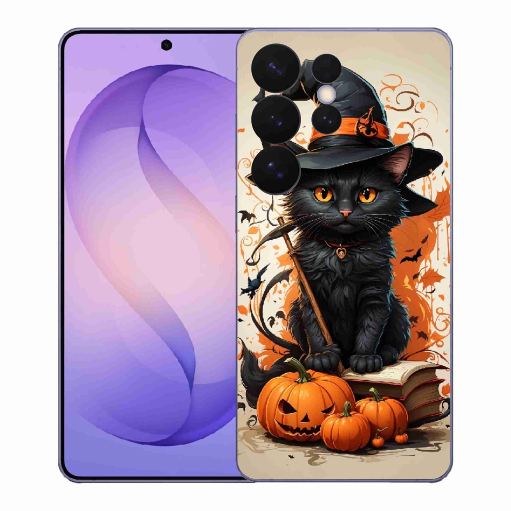 Gelový kryt mmCase na Samsung Galaxy S26 Ultra - kocour čaroděj