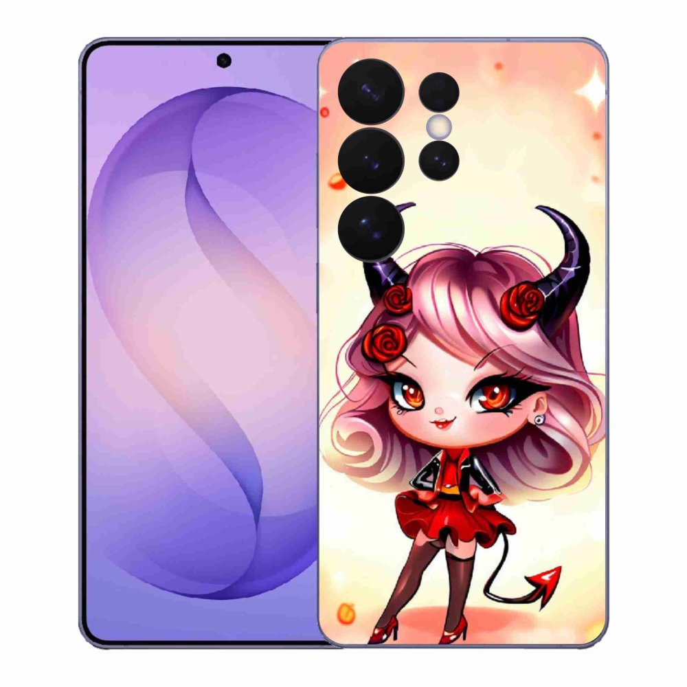 Gelový kryt mmCase na Samsung Galaxy S26 Ultra - kreslená čertice