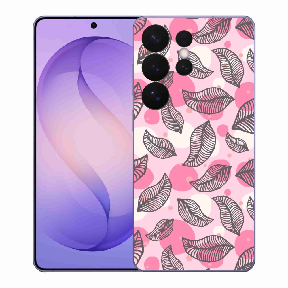 Gelový kryt mmCase na Samsung Galaxy S26 Ultra - kreslené padající listy