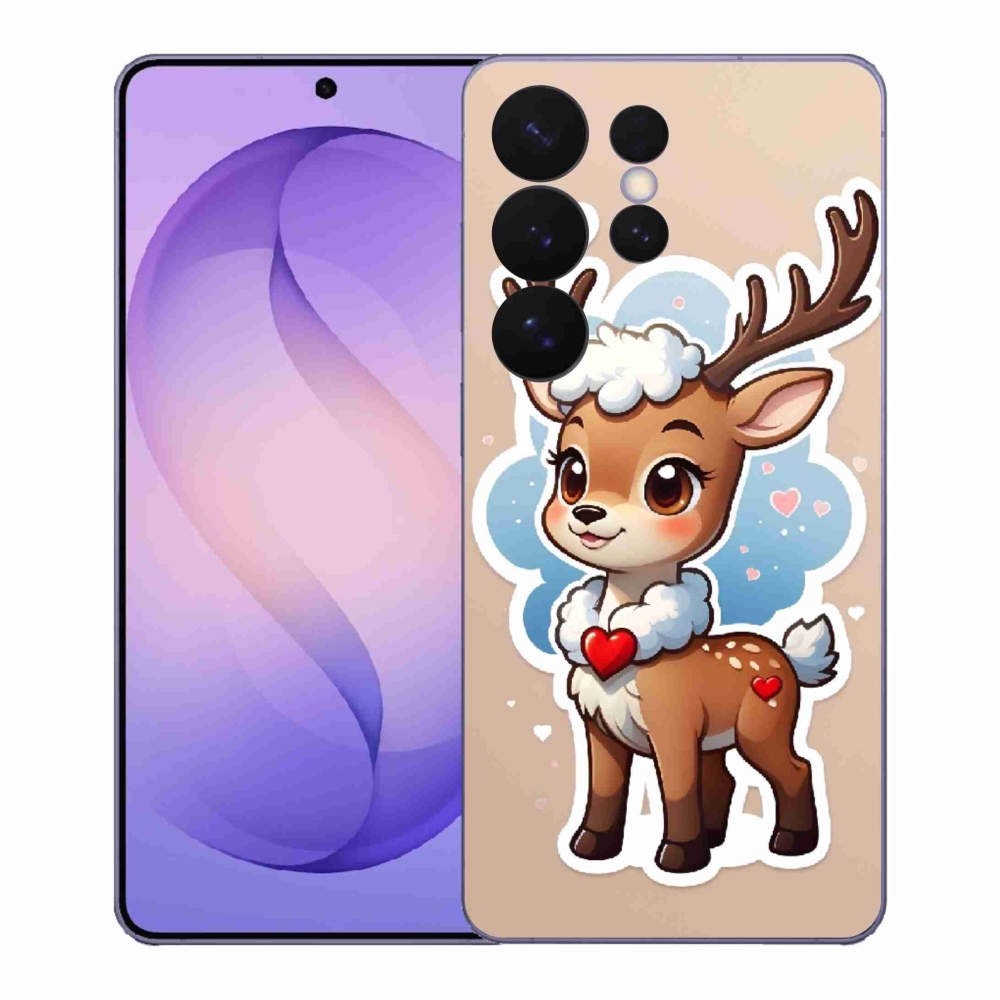 Gelový kryt mmCase na Samsung Galaxy S26 Ultra - kreslený sob